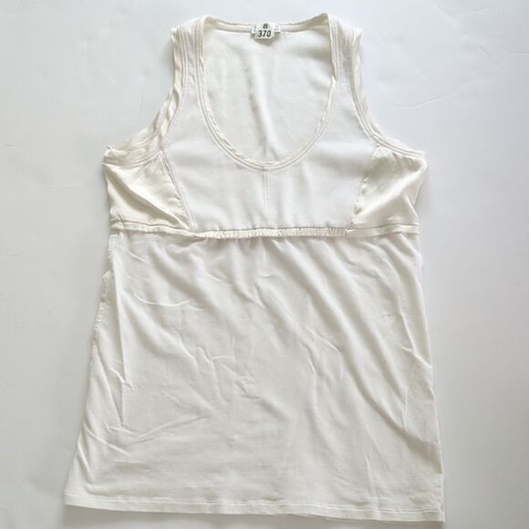 BRUNELLO CUCINELLI Scoopneck Tank Silk Trim - Picture 7 of 10